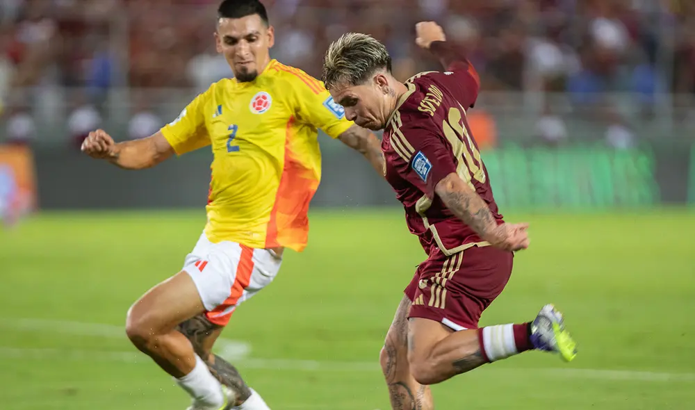 Venezuela jugó como local contra Colombia en el Estadio Monumental de Maturín. Foto: Conmebol