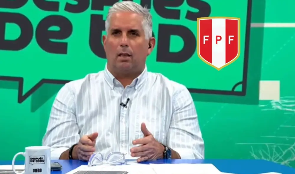 Diego Rebagliati habló fuerte sobre el nuevo entrenador. Foto: Lr/Movistar