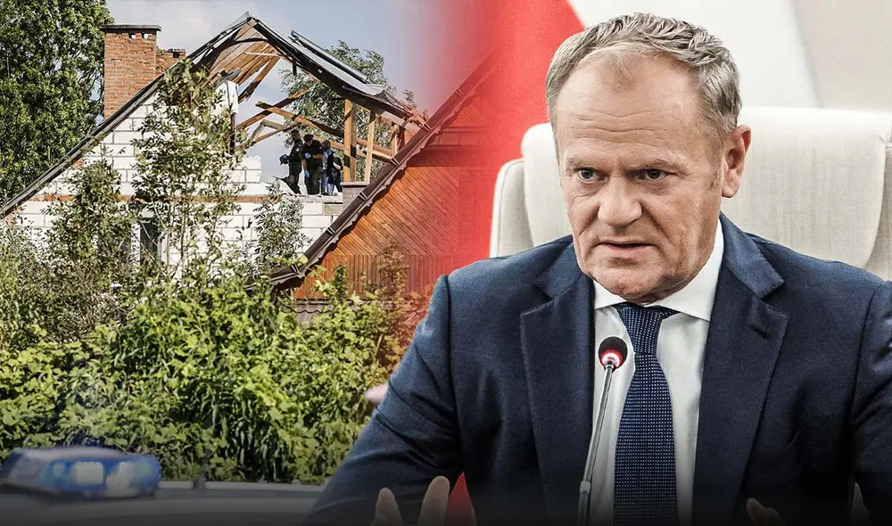 El primer ministro de Polonia Donald Tusk advirtió que se trata de una "provocación sin precedentes" contra la soberanía. Foto: composición LR/AFP