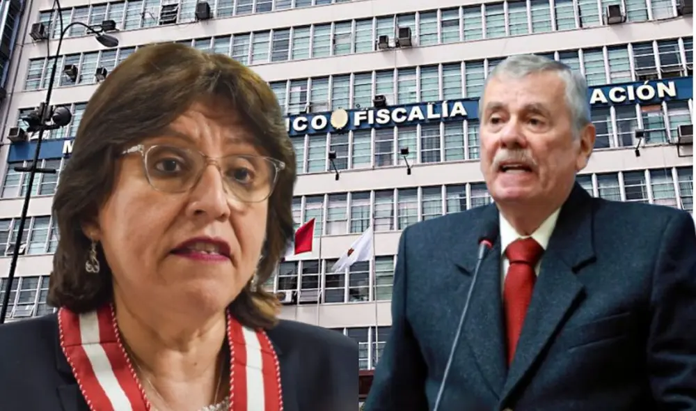 Delia Espinoza anuncia demanda constitucional contra ley impulsada por Fernando Rospigliosi desde la Comisión de Constitución del Congreso | Composición: LR. Delia Espinoza anuncia demanda constitucional contra ley impulsada por Fernando Rospigliosi desde la Comisión de Constitución del Congreso | Composición: LR.