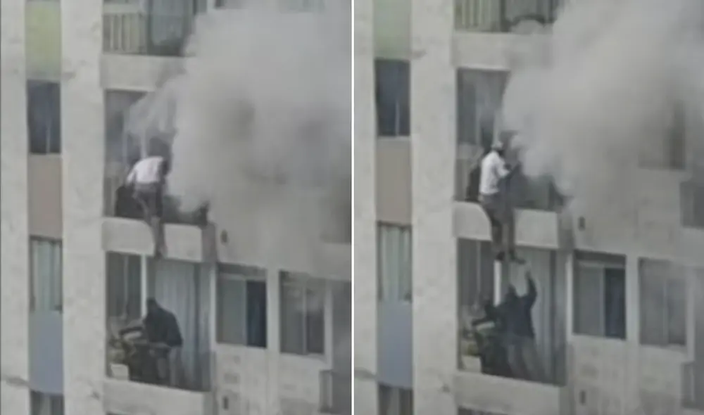 Incendio en condominio de Santa Anita deja siete personas afectadas por inhalación de humo