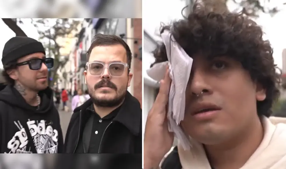 Roberto Artigas y su camarógrafo son agredidos por hombre en Miraflores Roberto Artigas y su camarógrafo son agredidos por hombre en Miraflores