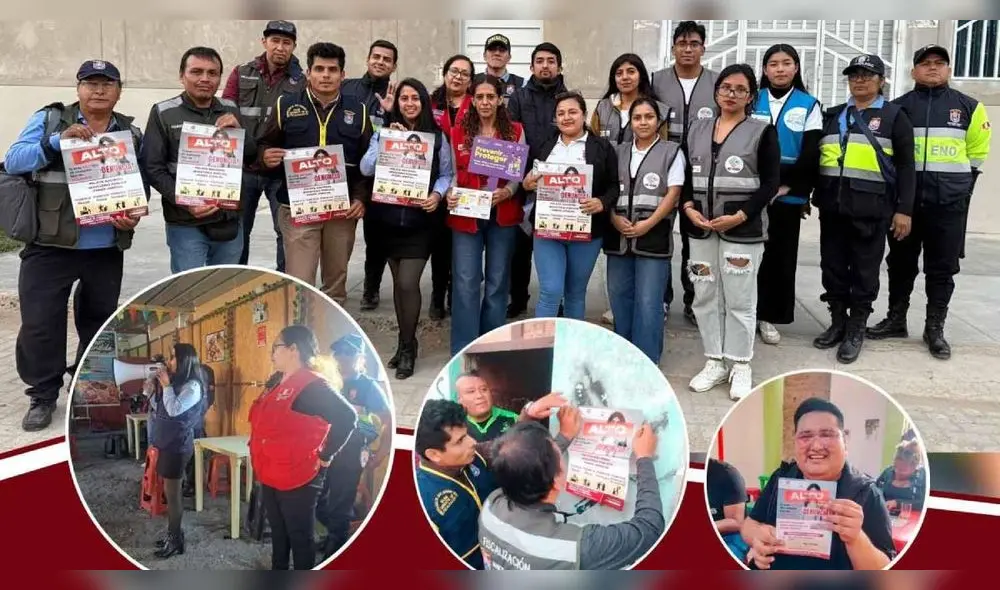 La acción busca garantizar protección y acceso a la justicia. Fuente: Difusión. La acción busca garantizar protección y acceso a la justicia. Fuente: Difusión.