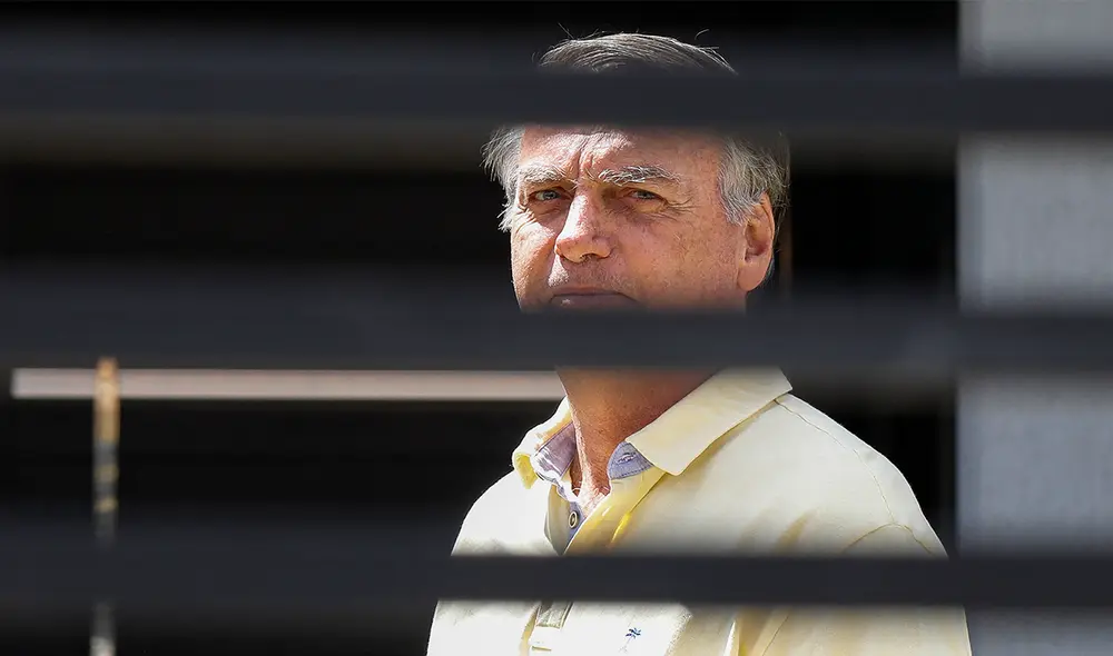 Jair Bolsonaro fue condeno a 27 años de prisión por delitos contra la democracia en Brasil. Foto: AFP/Sergio Lima