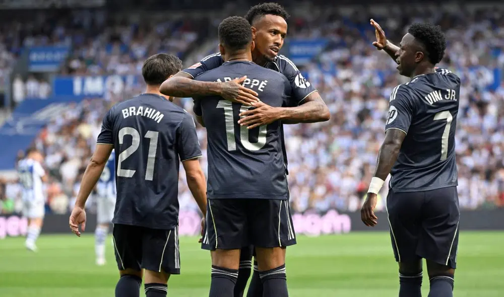 Real Madrid vs Real Sociedad jugaron por el reinicio de LaLiga. Foto: AFP Real Madrid vs Real Sociedad jugaron por el reinicio de LaLiga. Foto: AFP