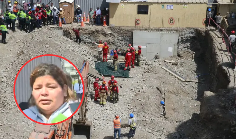 Familiares de obrero fallecido exigen justicia. Foto: composición LR Familiares de obrero fallecido exigen justicia. Foto: composición LR
