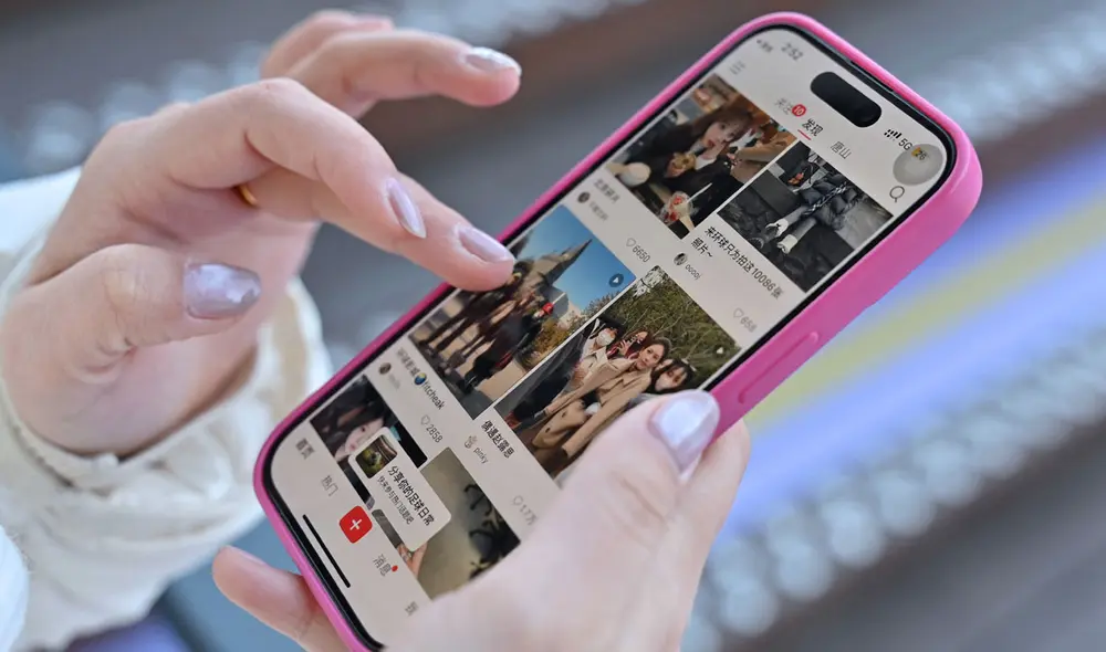 RedNote ganó popularidad en Estados Unidos, luego de que el gobierno bloqueara TikTok.