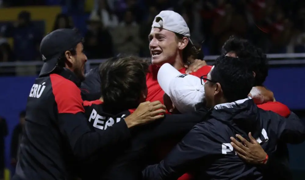 Perú se impuso 3-1 a Portugal por el Grupo Mundial I de la Copa Davis. Foto: Federación Peruana de Tenis