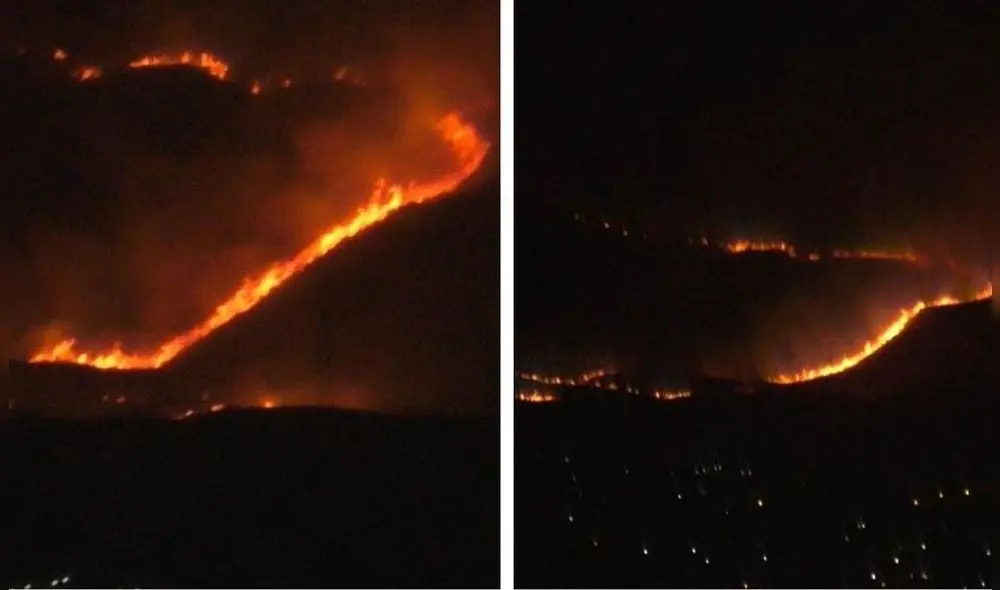 Emiten alerta de emergencia en Arequipa por incendio forestal. Emiten alerta de emergencia en Arequipa por incendio forestal.