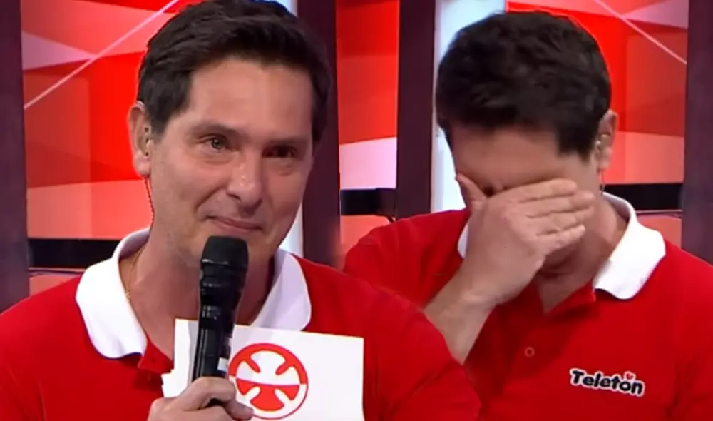 Christian Rivero fue uno de los conductores de la Teletón. Foto: composición LR/difusión/América TV