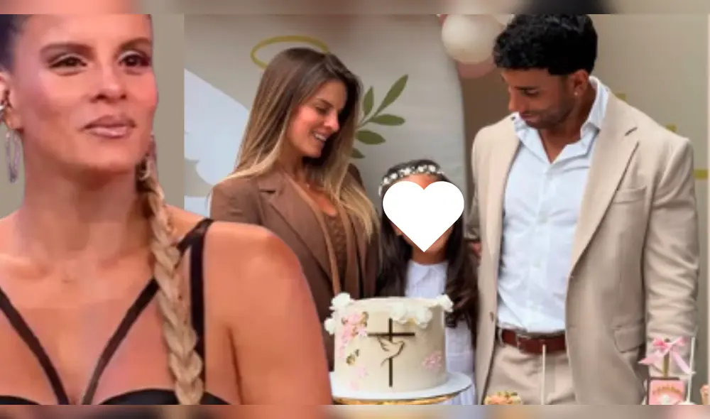 Alejandra Baigorria conmueve con gesto a su hija de Said Palao. Foto: Composición LR/Captura.