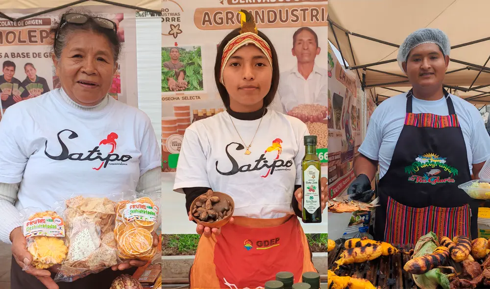 Expo Satipo ofrece lo mejor de la gastronomía amazónica, música, danzas típicas y una gran variedad de productos que acercan la riqueza cultural de la selva a Lima.  Foto: Sandy Carrión Cruz/La República