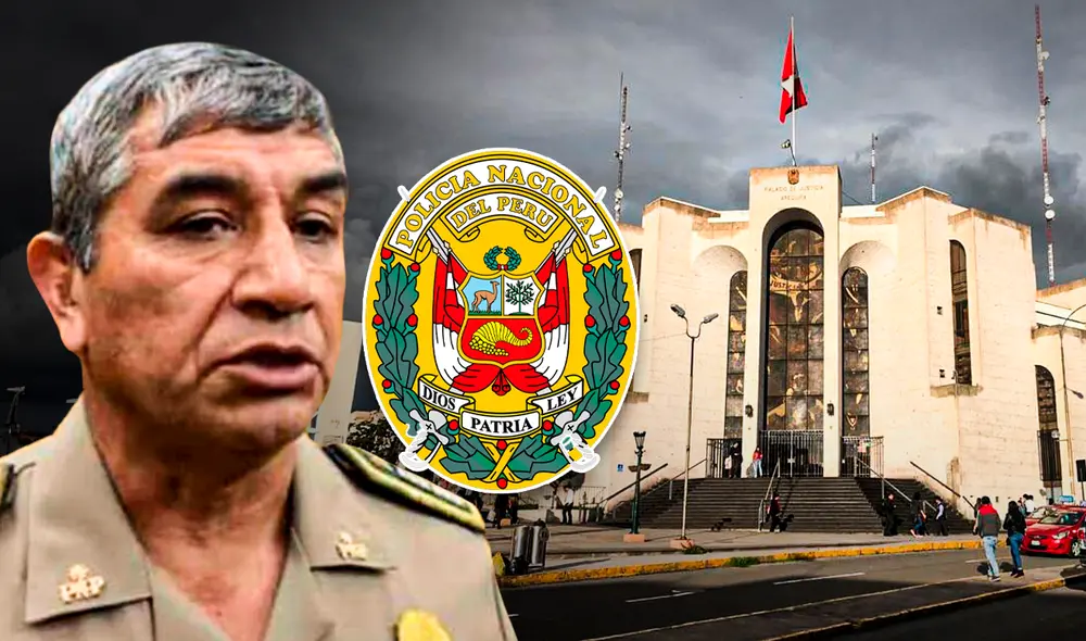 Zanabria fue suspendido como comandante general de la PNP | Composición: Jazmín Ceras / Foto: LR.