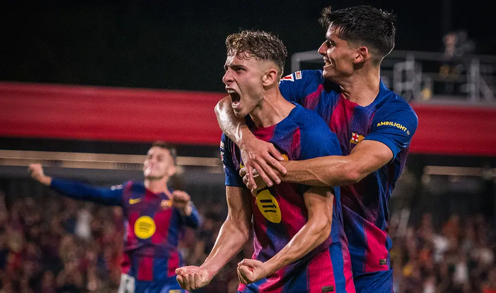 El equipo azulgrana goleó al Valencia en su primer partido como local de LaLiga. Foto: FC Barcelona El equipo azulgrana goleó al Valencia en su primer partido como local de LaLiga. Foto: FC Barcelona
