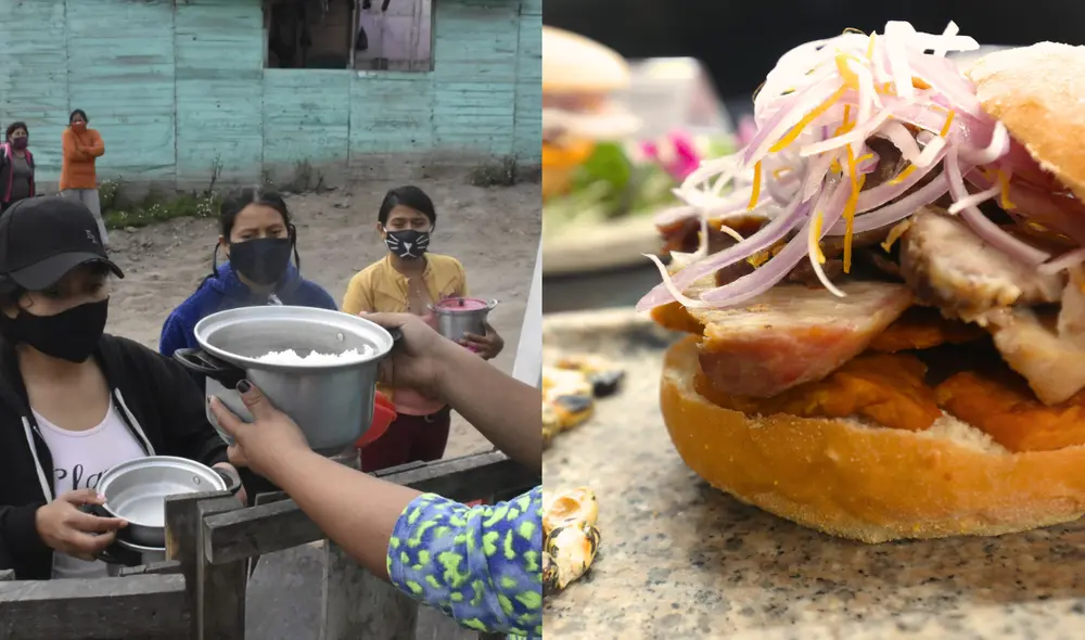El Perú celebra la victoria del pan con chicharrón, pero muchos no pueden acceder a una dieta saludable El Perú celebra la victoria del pan con chicharrón, pero muchos no pueden acceder a una dieta saludable