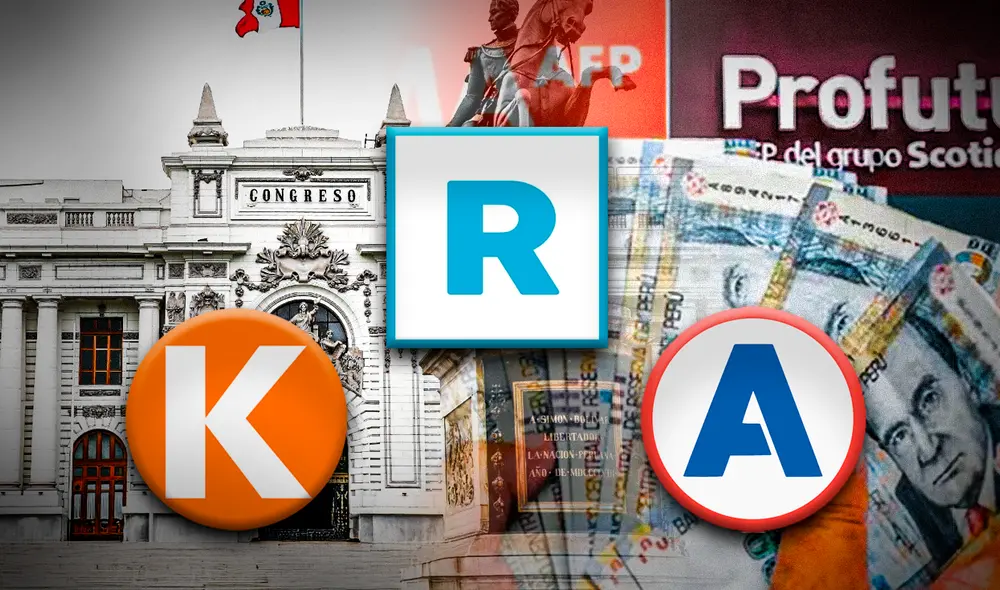 Bancadas del Congreso retroceden en reforma del sistema de pensiones. Foto: Composición/LR