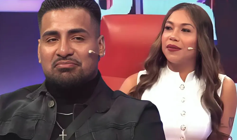 Miguel Rubio asistió a 'El valor de la verdad' como invitado de su pareja Dayanita.