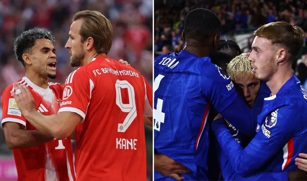 Bayern Múnich y Chelsea jugarán en Alemania. Foto: composición LR/AFP Bayern Múnich y Chelsea jugarán en Alemania. Foto: composición LR/AFP