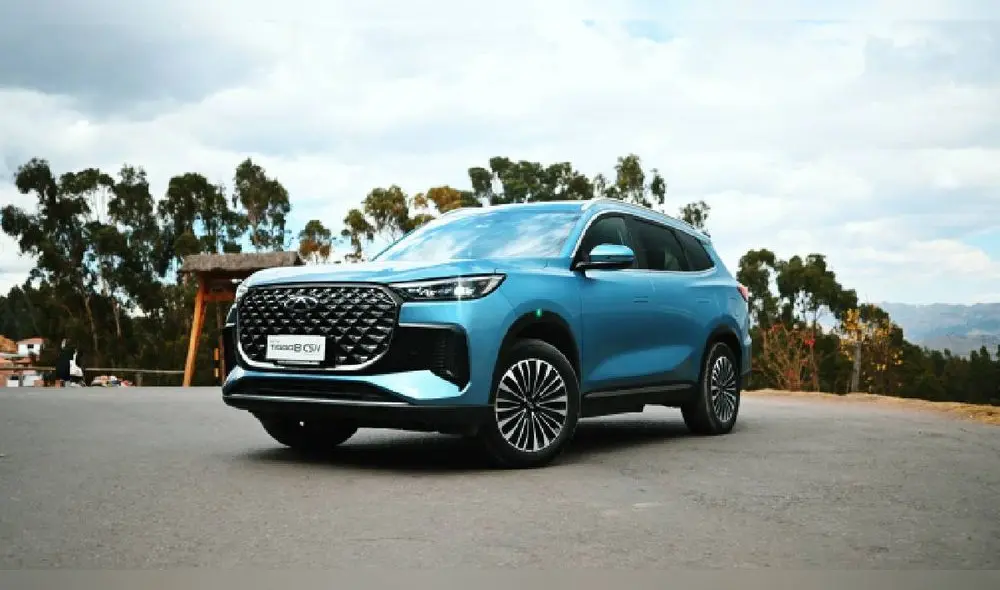 El modelo New Tiggo 8 CSH alcanzó 1,200 km de autonomía en condiciones severas. Fuente: Difusión.