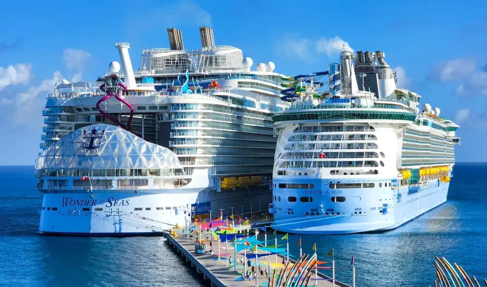 El incidente a bordo obligó al regreso del Wonder of the Seas a Miami. Foto: CruiseFever El incidente a bordo obligó al regreso del Wonder of the Seas a Miami. Foto: CruiseFever