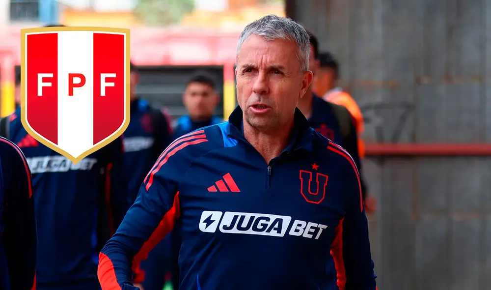 Gustavo Álvarez dirigió en el fútbol peruano entre 2021 y 2022. Foto: composición de LR/U. de Chile