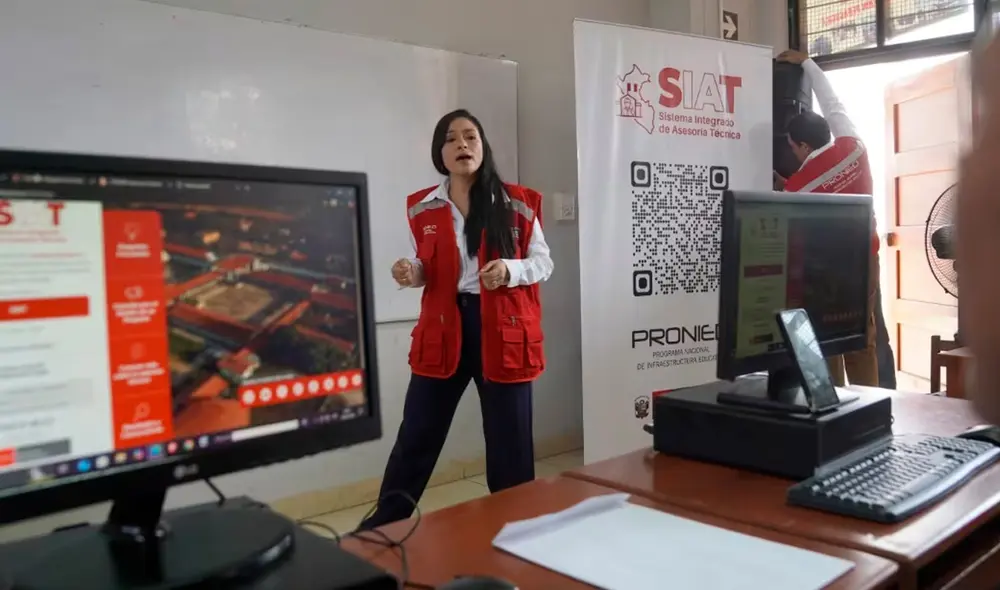 Se implementó una plataforma digital para agilizar los expedientes de infraestructura educativa. Foto: Difusión