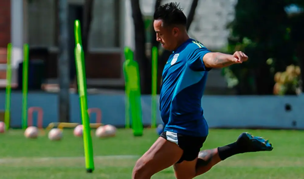 Christian Cueva se lesionó tras el partido ante Barcelona SC. Foto: difusión Christian Cueva se lesionó tras el partido ante Barcelona SC. Foto: difusión