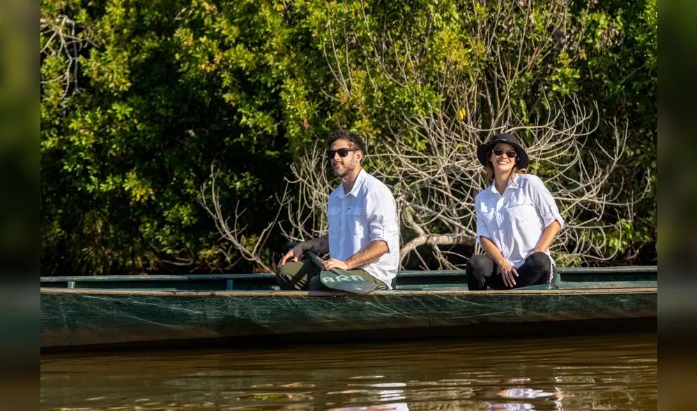 Esposos recorren la selva buscando protegerla. Fuente: Difusión