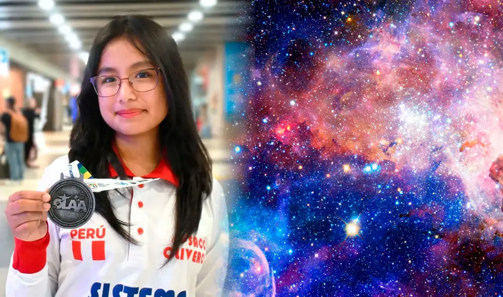 Dhamaris Alarcón Huamaní sueña con estudiar ingeniería aeroespacial en el MIT una vez que finalice sus estudios en el colegio Saco Oliveros.