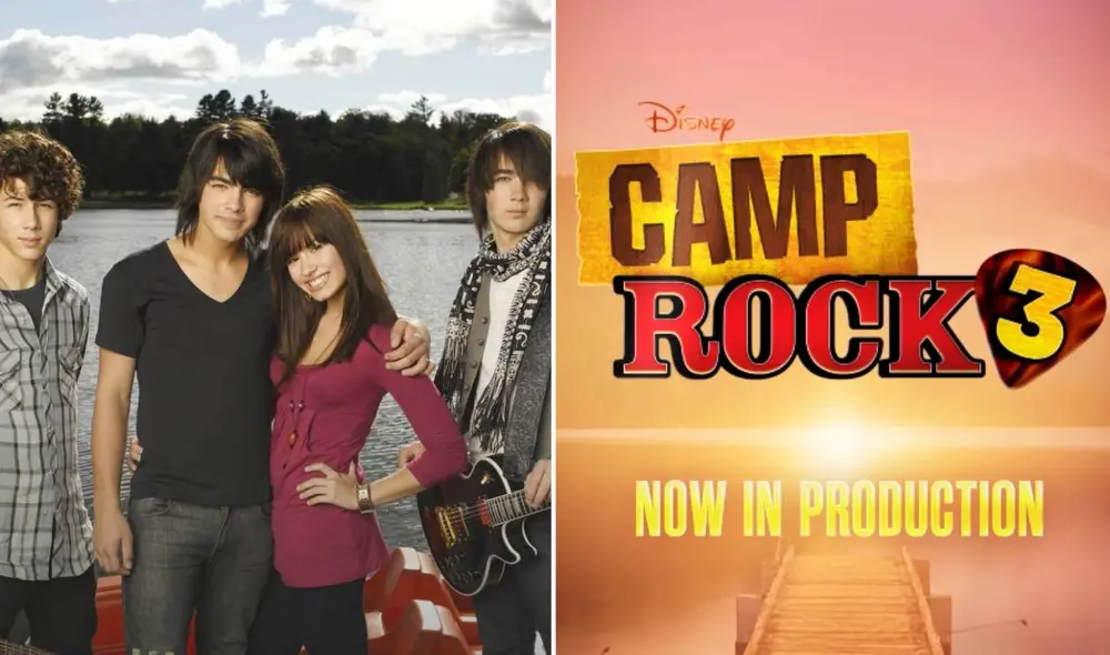 Tras 15 años de la segunda película, la producción de 'Camp Rock 3' está en marcha con los Jonas Brothers.
