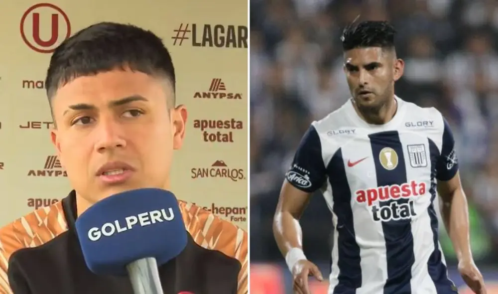 Ambos jugadores compartieron equipo hace unos años en Alianza Lima. Foto: composición LR/captura de GOLPERU/La República