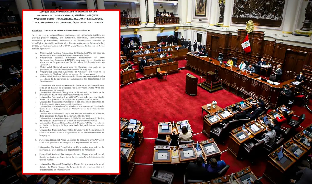 Continúa el populismo en el Pleno del Congreso.