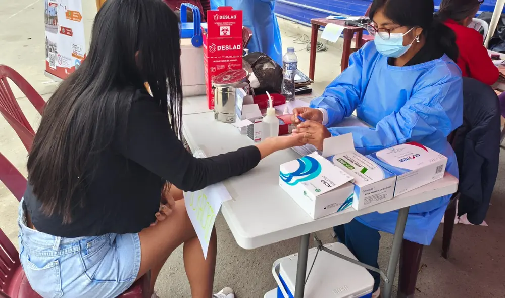 Se brindó atención médica integral, vacunación y cortes de cabello. Fuente: Difusión.