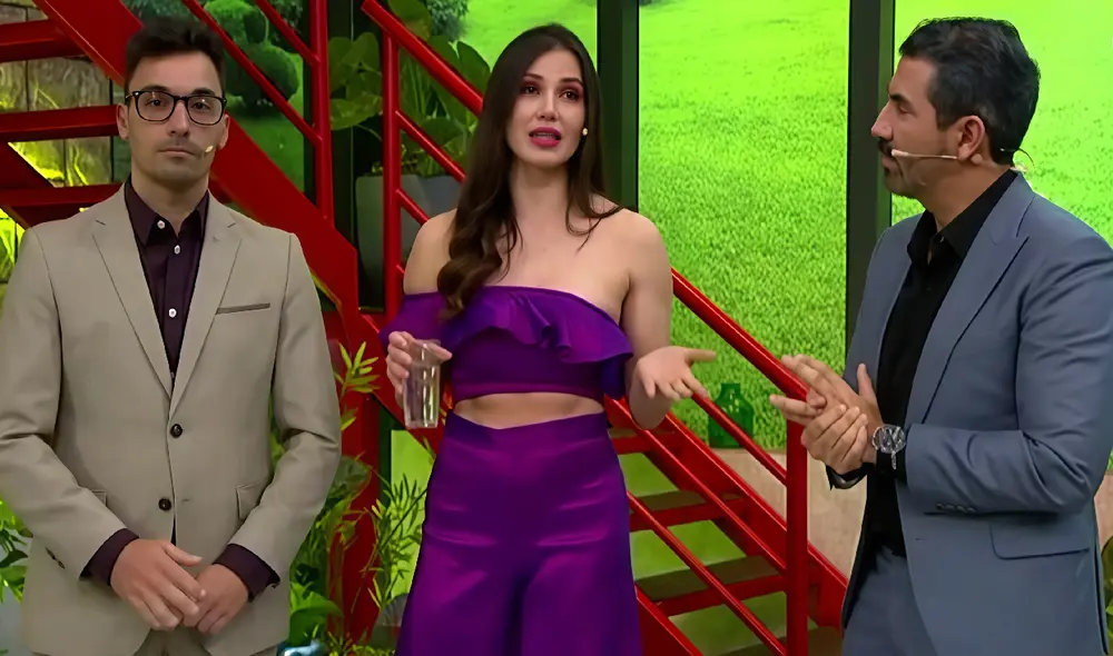 Maju renuncia en vivo a 'Arriba mi gente'. Foto: composición LR/Latina Maju renuncia en vivo a 'Arriba mi gente'. Foto: composición LR/Latina