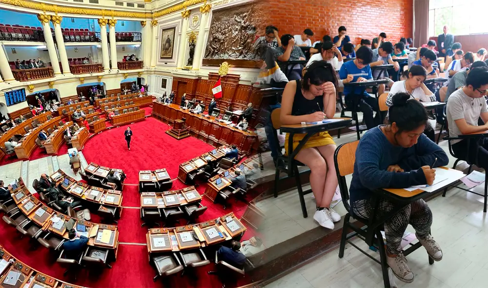 Congreso aprueba la creación de universidades. Foto: composición LR