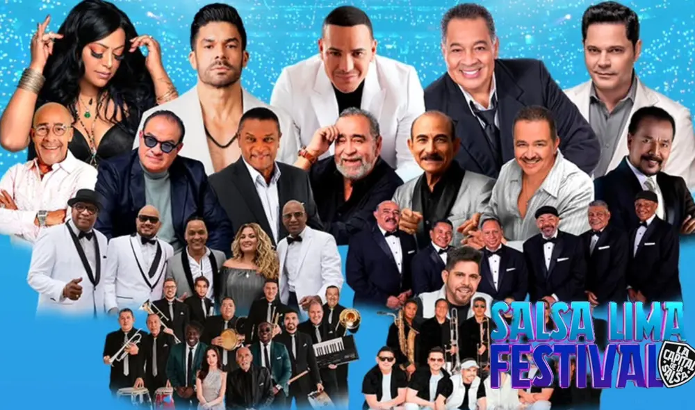 Salsa Lima Festival 2025 traerá a estrella como La India, Jerry Rivera y más. Foto: composición LR/difusión
