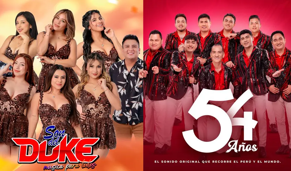 El evento musical, que se llevará a cabo el 4 de octubre en el Club Lawn Tennis, contará con la participación de otras prestigiosas agrupaciones como Corazón Serrano y La Bella Luz. Fotos: Facebook