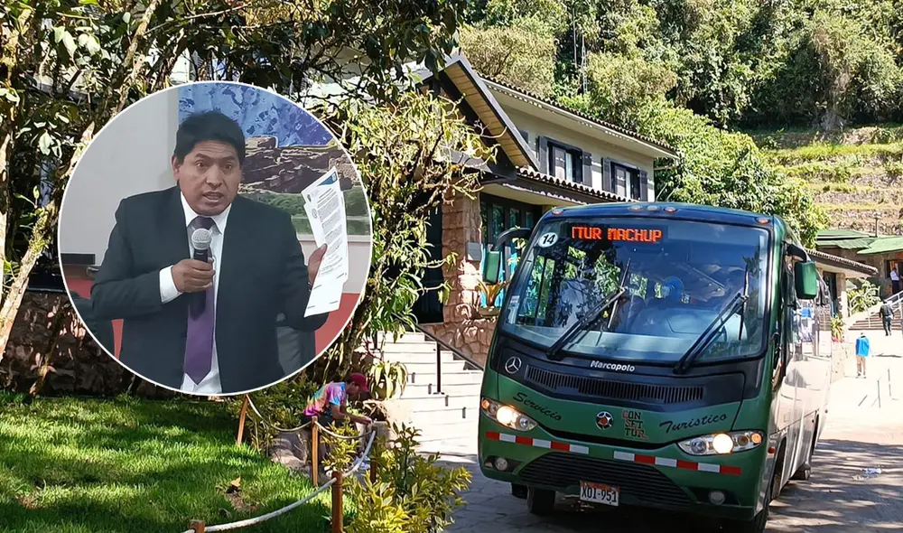 Alcalde de Urubamba cuestionó a Consettur por seguir operando la ruta. Foto: composición LR.