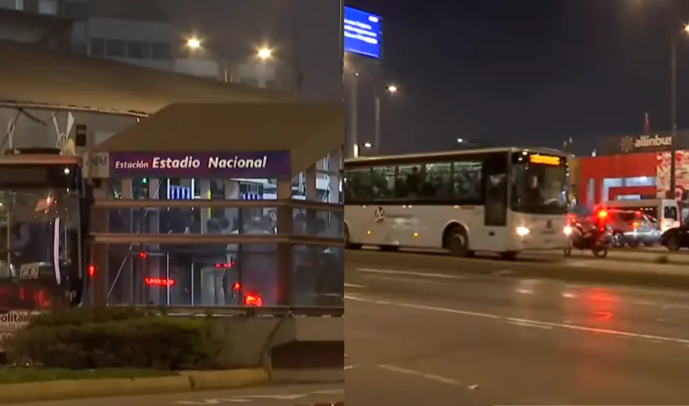 Peatón es atropellado cuando intentaba cruzar vía del Metropolitano. Foto: composición LR
