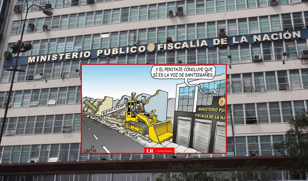 Sátira expone el desmantelamiento sistemático a las instituciones de justicia. Foto: composición LR