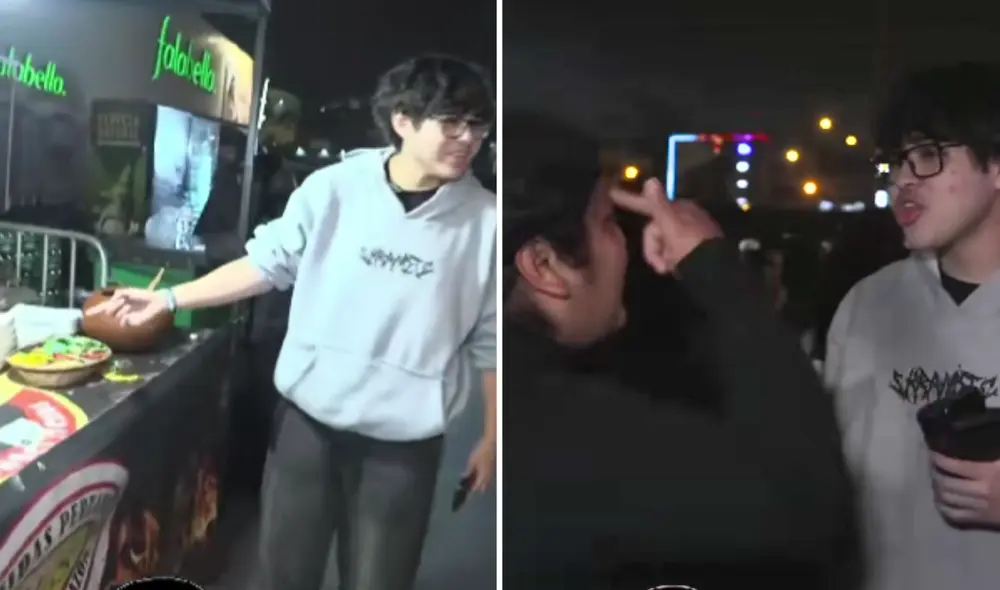 Vendedora encara a Sasha por mostrar en vivo el precio de sus hamburguesas.