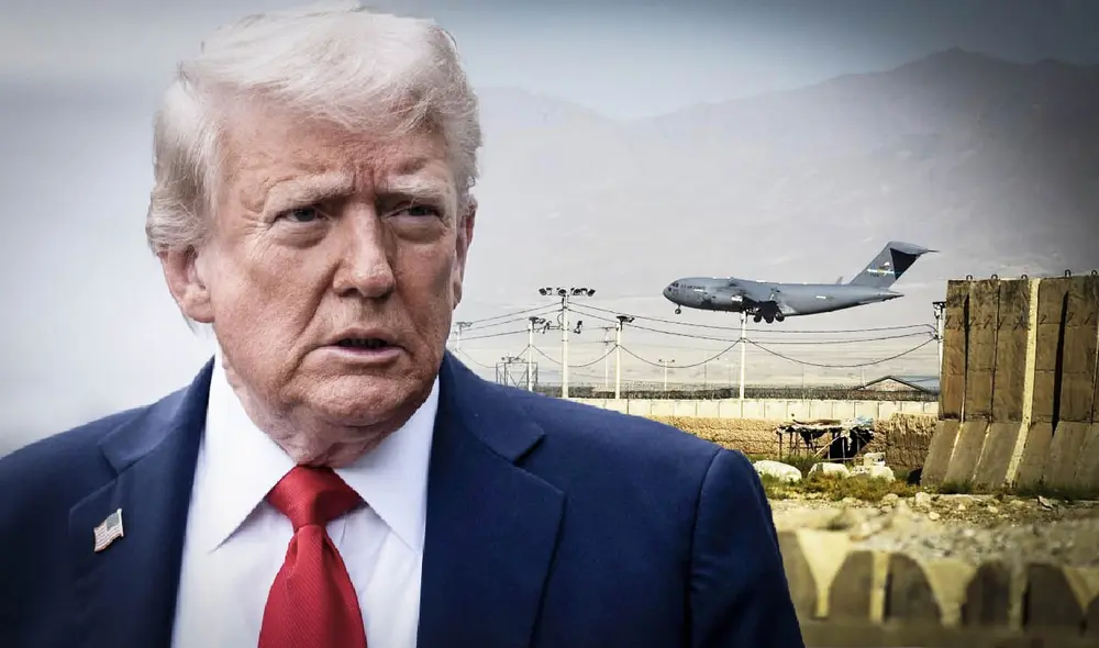 Donald Trump exige la devolución de Bagram y amenaza con sanciones al gobierno afgano si no se cumple esta solicitud. Foto: composición LR/AFP