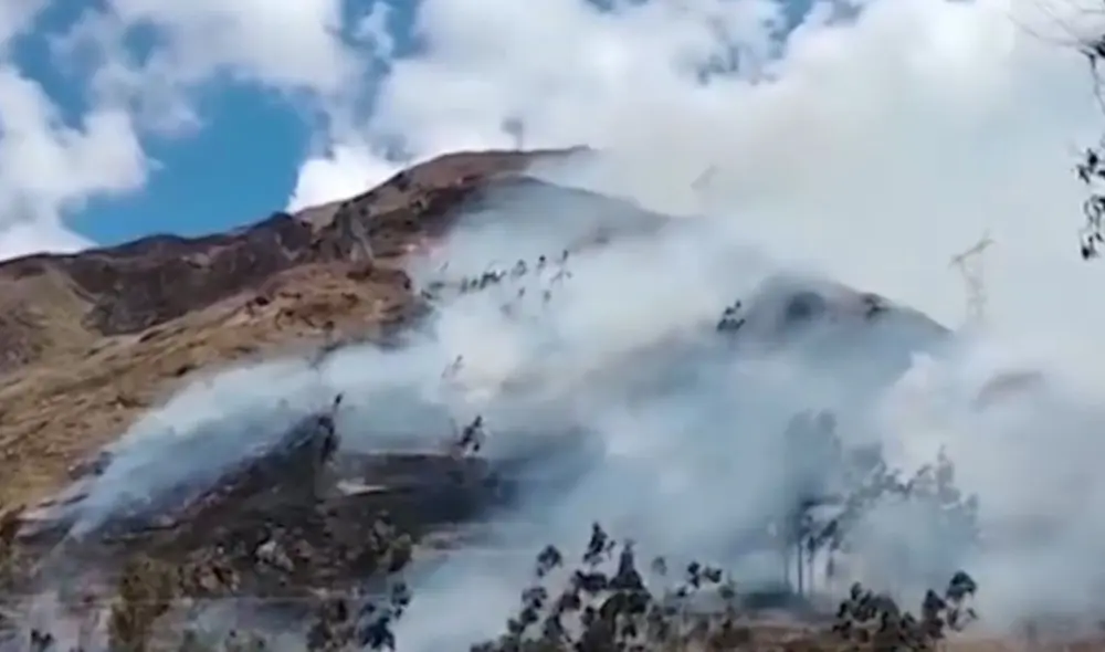 Incendio en Pasco Incendio en Pasco