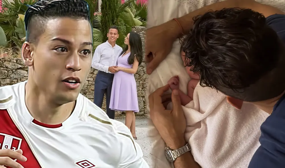 Cristian Benavente y su novia se convirtieron en padres por primera vez. Foto: composición LR/difusión/Instagram Cristian Benavente y su novia se convirtieron en padres por primera vez. Foto: composición LR/difusión/Instagram