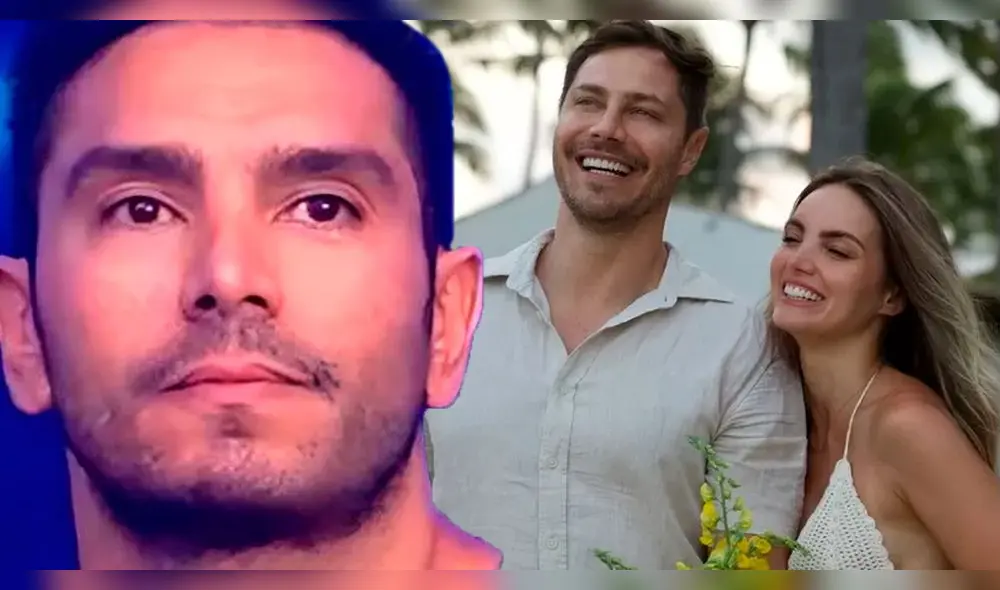 Cachaza anunció su compromiso con André Bankoff. Foto: Composición LR/Captura/América TV/Captura/Instagram