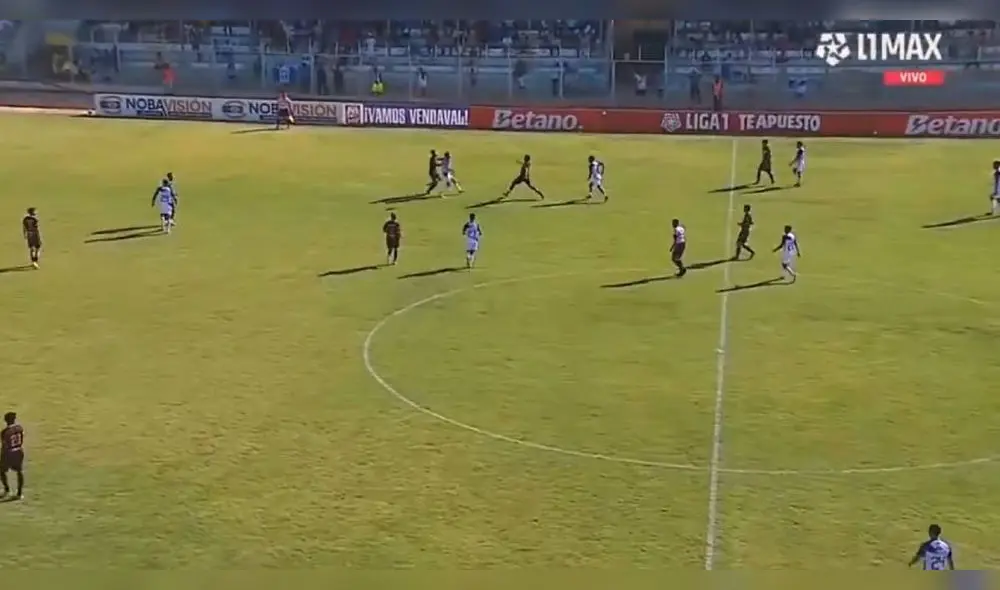 Alianza Atlético y Ayacucho FC jugaron por la fecha 10. Foto: captura de L1 MAX