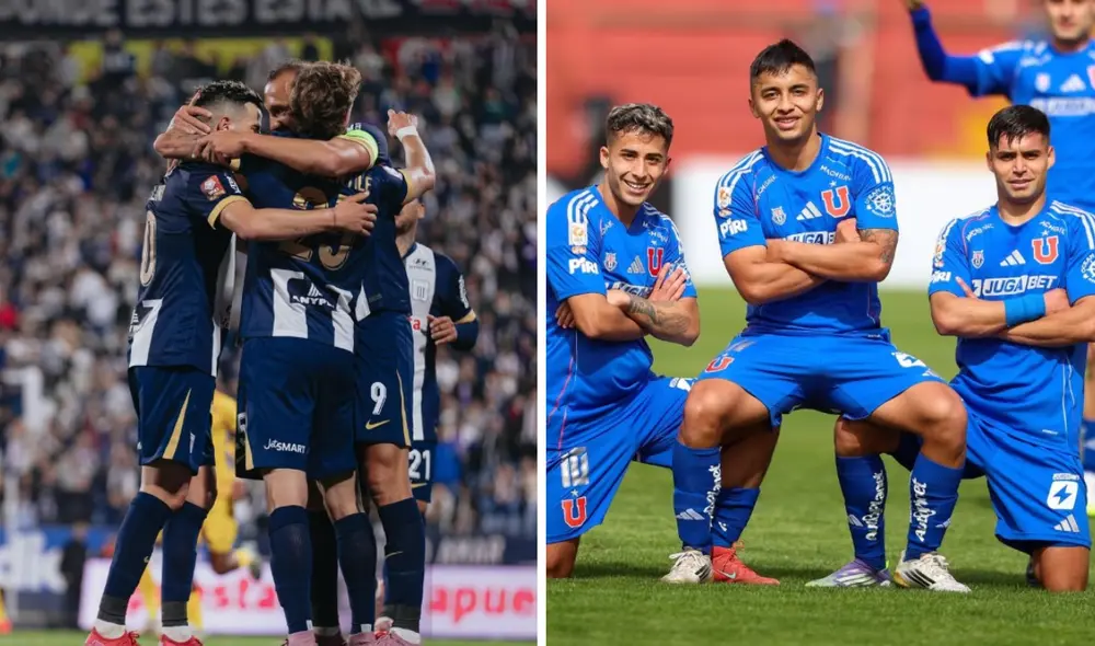 Alianza Lima contra U. de Chile por Copa Sudamericana este jueves. Foto: composición LR/Alianza Lima/U.de Chile