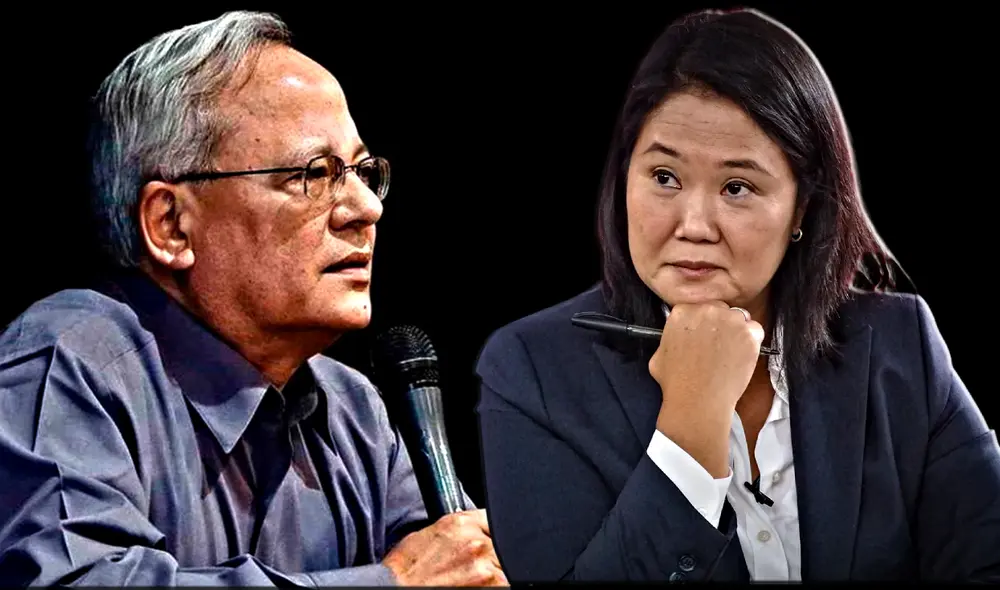 César Hildebrandt comenta sobre la solicitud de declarar como ilegal al partido de Keiko Fujimori. Foto: composición LR César Hildebrandt comenta sobre la solicitud de declarar como ilegal al partido de Keiko Fujimori. Foto: composición LR