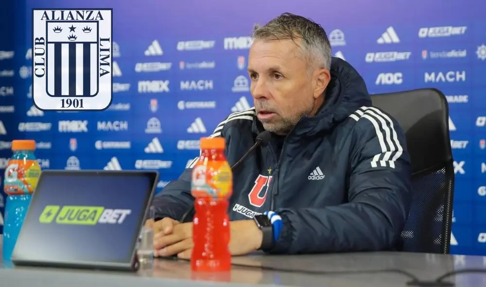 DT de 'U' de Chile declaró fuerte sobre Alianza Lima por la Sudamericana. Foto: Lr/ESPN
