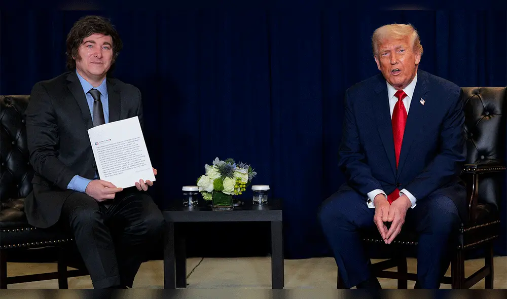 Javier Milei y Donald Trump sostuvieron una reunión en Nueva York. Javier Milei y Donald Trump sostuvieron una reunión en Nueva York.